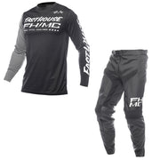Fasthouse Youth Carbon Method Black/Gray MX Combo
