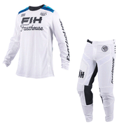 Fasthouse - Grindhouse & Sanguaro Cargo TB Island Hopping White LE Combo