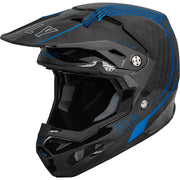 Fly Racing - Youth Formula Carbon Tracer Blue/Black Helmet