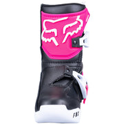 Fox - 2025 Kids Comp Black/Pink Mx Boots