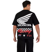 Fox - 2025 Honda Oversized SS Black Tee