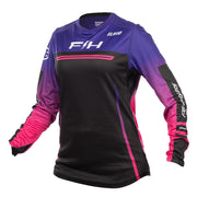 Fasthouse - Womens Elrod React Electric Pink/Purple Jersey