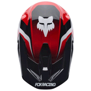 Fox - 2027 Youth V1 Frame Red Helmet