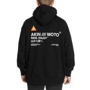 Akin Moto - Hakone Black Hoodie