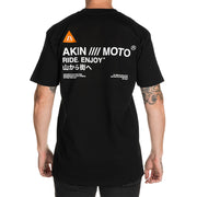 Akin Moto - Hakone Black Tee