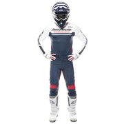 Fasthouse - Helix Circuit Navy/White/Red MX Combo