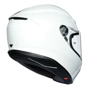 AGV - K6 Solid White Helmet