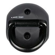 Lok Up - Heavy Duty 75mm Black Floor Mount