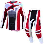 Alpinestars - 2027 Techstar Maven Fire Red/White/Lavender/Black MX Combo