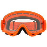Oakley - O-Frame Moto Orange Clear Lens Goggles