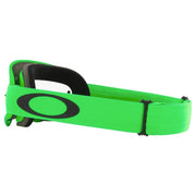 Oakley - O-Frame Moto Green Clear Lens Goggles