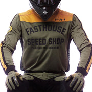 Fasthouse - Sanguaro Petrol Olive/Vintage Gold MX Combo