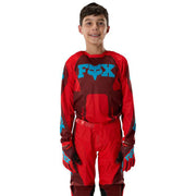 Fox - 2027 Youth 180 Raid Rust/Red MX Combo