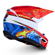 Alpinestars - Youth SM3 Falcon Red/White/Blue/Yellow Helmet