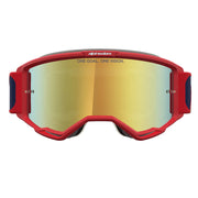 Alpinestars - Vision 5 Drag Red/Blue Mirror Lens Goggle