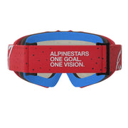 Alpinestars - Youth Vision Vesta Red/Chrome Mirror Lens Goggle