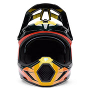 Fox - 2025 V3 RS Black/Orange Grid Helmet