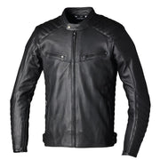 RST - Roadster 3 CE Vented Black Leather Jacket