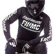 Fasthouse - Grindhouse Score Black/White MX Combo