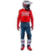 Fasthouse - Grindhouse Score Red/White MX Combo