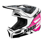 Shot - 2026 Kids Furious Flash Pink Helmet