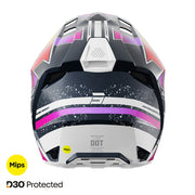 Shot - 2026 Lite Racing Blue/Neon Yellow Pearly MIPS D30 Helmet
