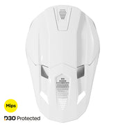 Shot - 2026 Lite Solid Gloss White MIPS D30 Helmet