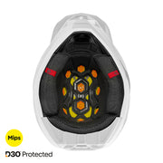 Shot - 2026 Lite Solid Gloss White MIPS D30 Helmet