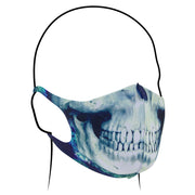 Zan Headgear - Neo FaceMask Light Reversible Skull Black (2 pack)