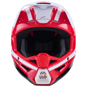 Alpinestars - 2025 SM3 Heat Red/White/Black Gloss Helmet
