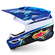 Alpinestars - SM3 Falcon Blue/White/Black/Pink Helmet