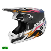 Shot - 2026 Speed Wave Black/White Pearly Helmet