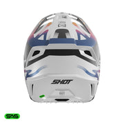 Shot - 2026 Speed Wave Black/White Pearly Helmet
