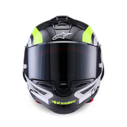 Alpinestars - SR10 Arius Black/Silver/Yellow Helmet