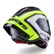 Alpinestars - SR10 Arius Black/Silver/Yellow Helmet