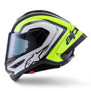 Alpinestars - SR10 Arius Black/Silver/Yellow Helmet