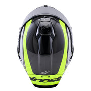 Alpinestars - SR10 Arius Black/Silver/Yellow Helmet