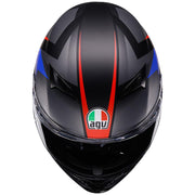 AGV - K3 Striga Matt Black/Blue/Red Helmet