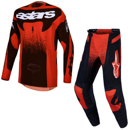 Alpinestars - 2027 Techstar Swan Cardinal Red/Black/White MX Combo