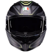 AGV - K3 Syth Matt Black/Yellow Helmet