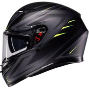 AGV - K3 Syth Matt Black/Yellow Helmet