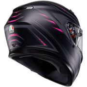 AGV - K3 Syth Matt Black/Pink Helmet