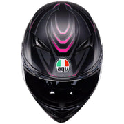 AGV - K3 Syth Matt Black/Pink Helmet