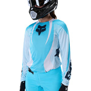 Fox - 2027 Womens Flexair Thorn Sky Blue MX Combo