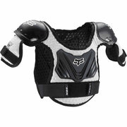 Fox - PeeWee Titan Black/Silver Roost Deflector