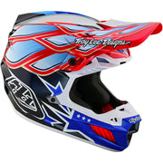 TLD - SE5 Carbon Wings Navy/Red Helmet