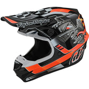 TLD - SE4 Poly MIPS Carb Black/Orange Helmet