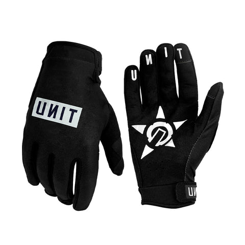 Unit - 2024 Youth Stack Black/White Gloves