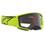Alpinestars - Supertech Vesta Yellow/Black Clear Lens Goggle