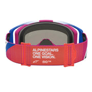Alpinestars - Vision 8 Maven Fire Red/Black Mirror Lens Goggle